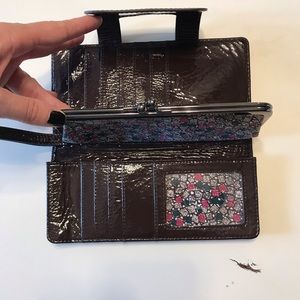 hobo international brown wallet